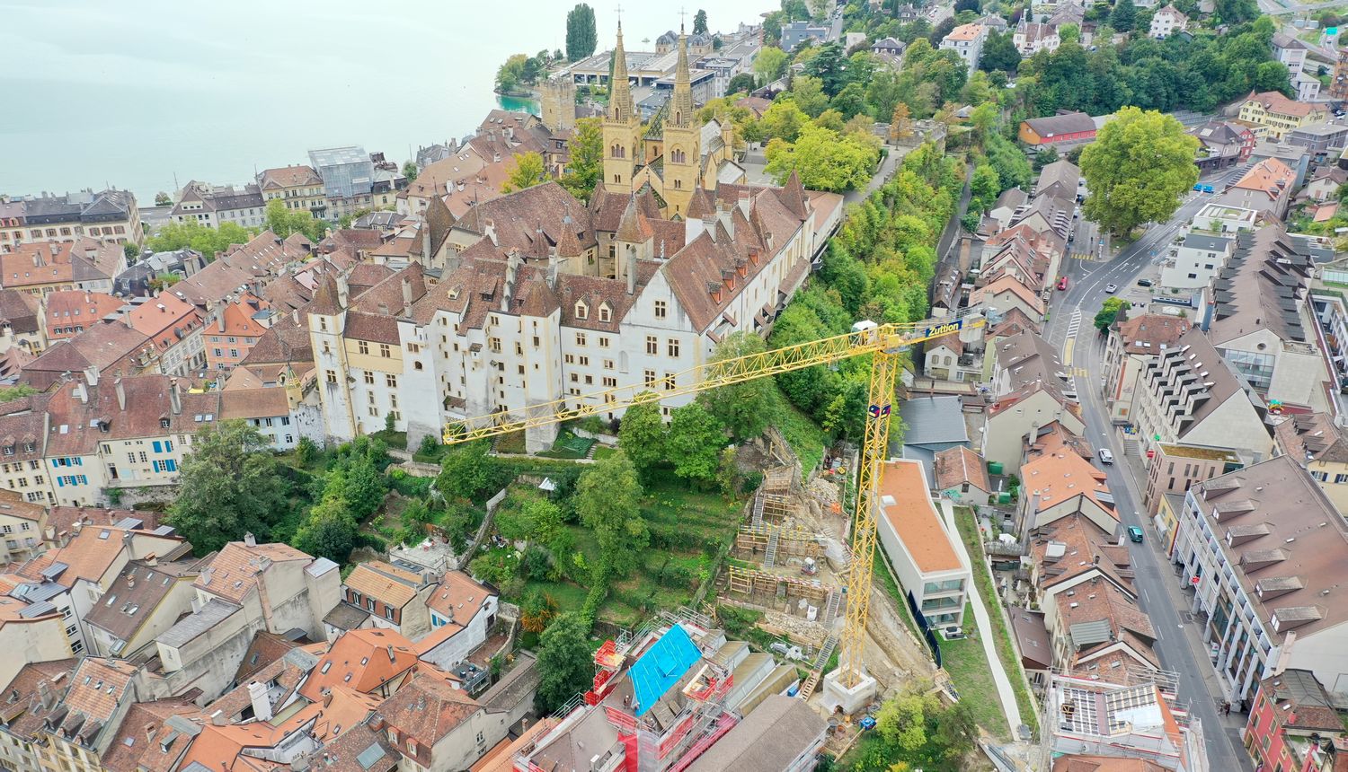 Jardins médiévaux de la colline du Château de Neuchâtel
